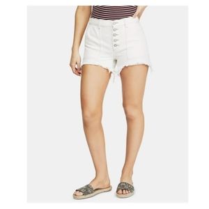 We the free button fly carpenter shorts